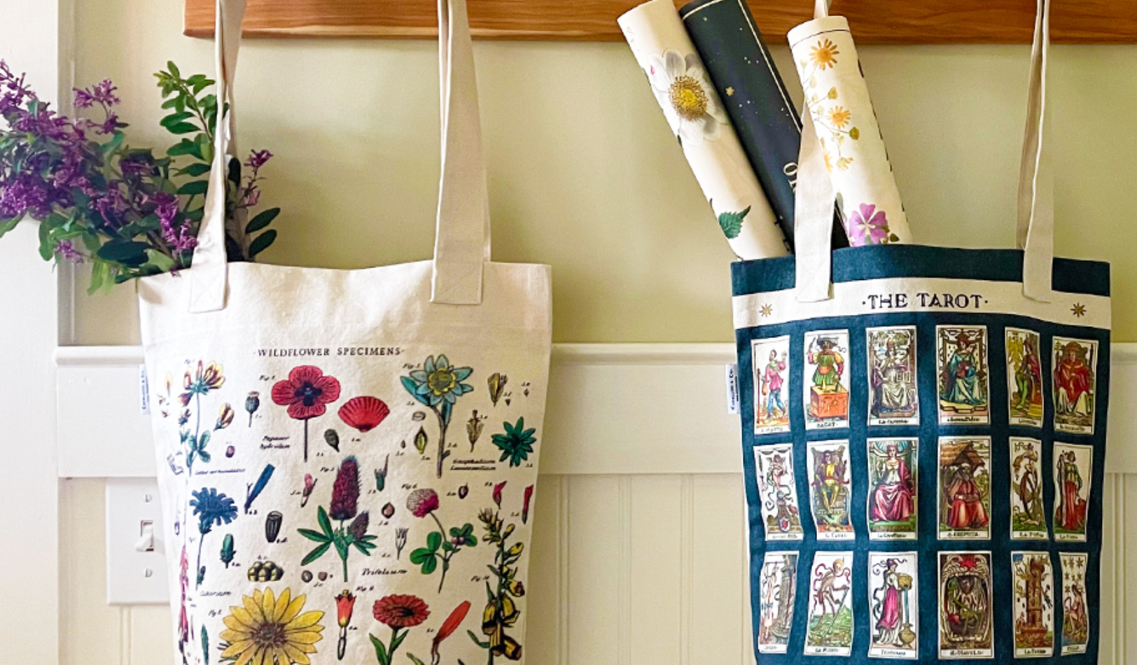 Cavallini & Co Tote Bags