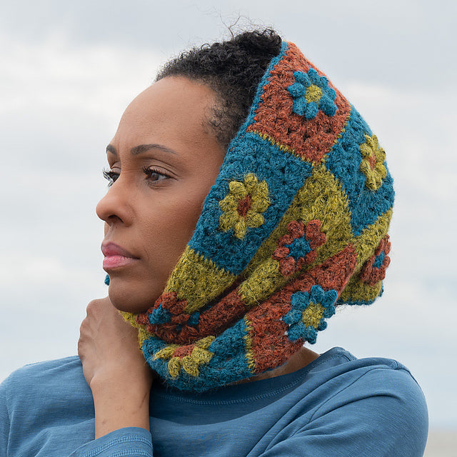 Sea Garden Crochet Cowl Kit