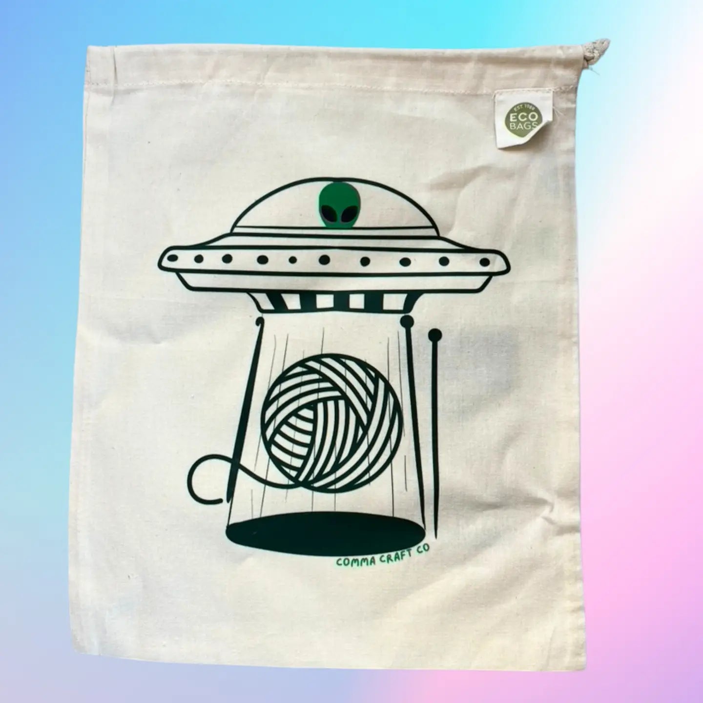 Comma Craft Drawstring Project Bags