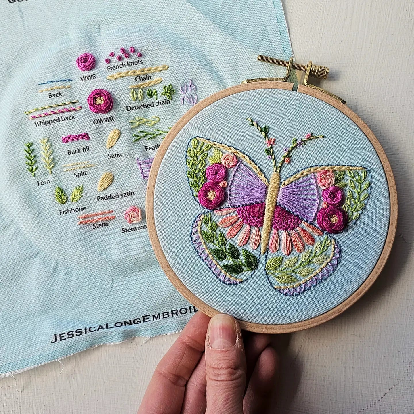 Jessica Long Embroidery Kits