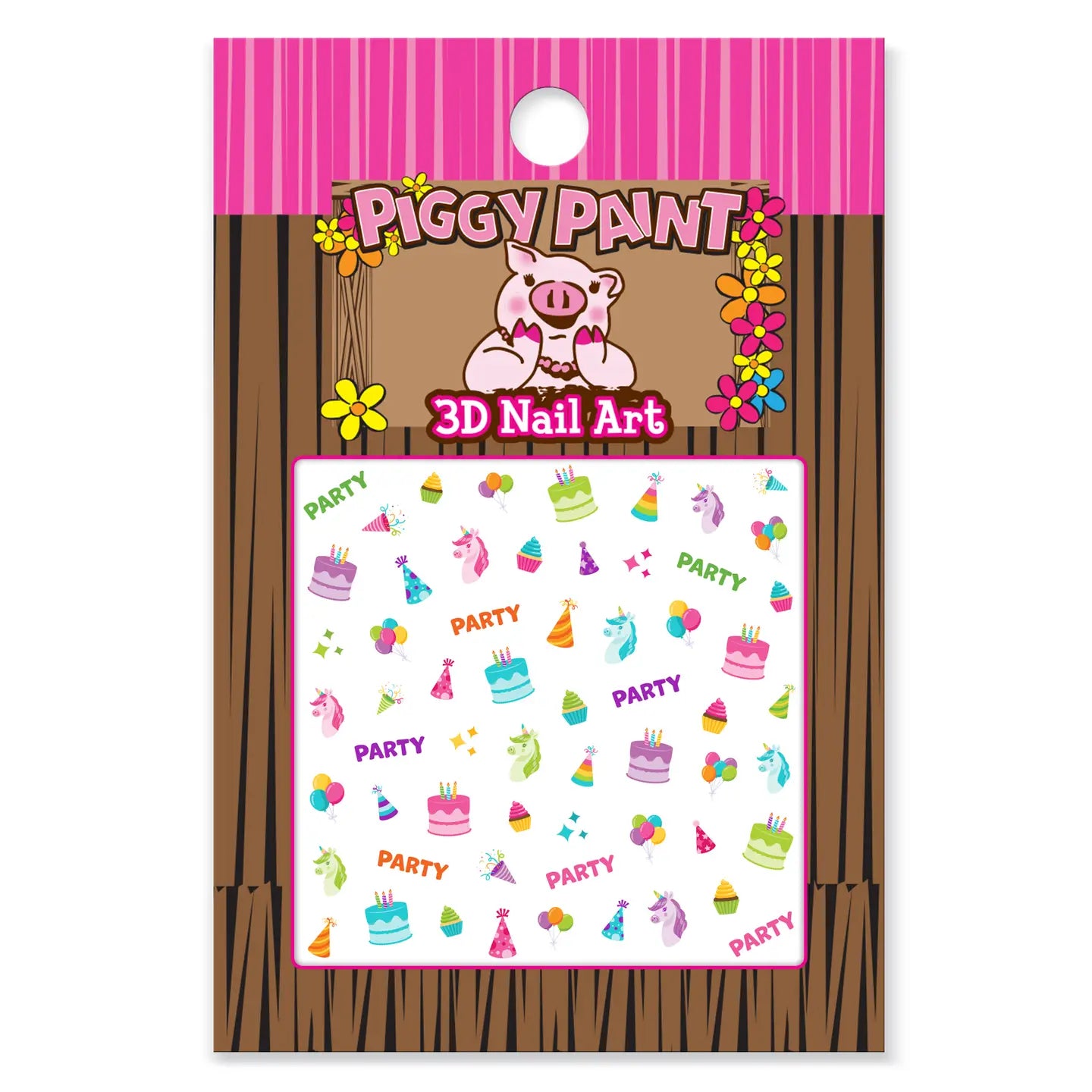 Piggy Paint Nail Art Stickers