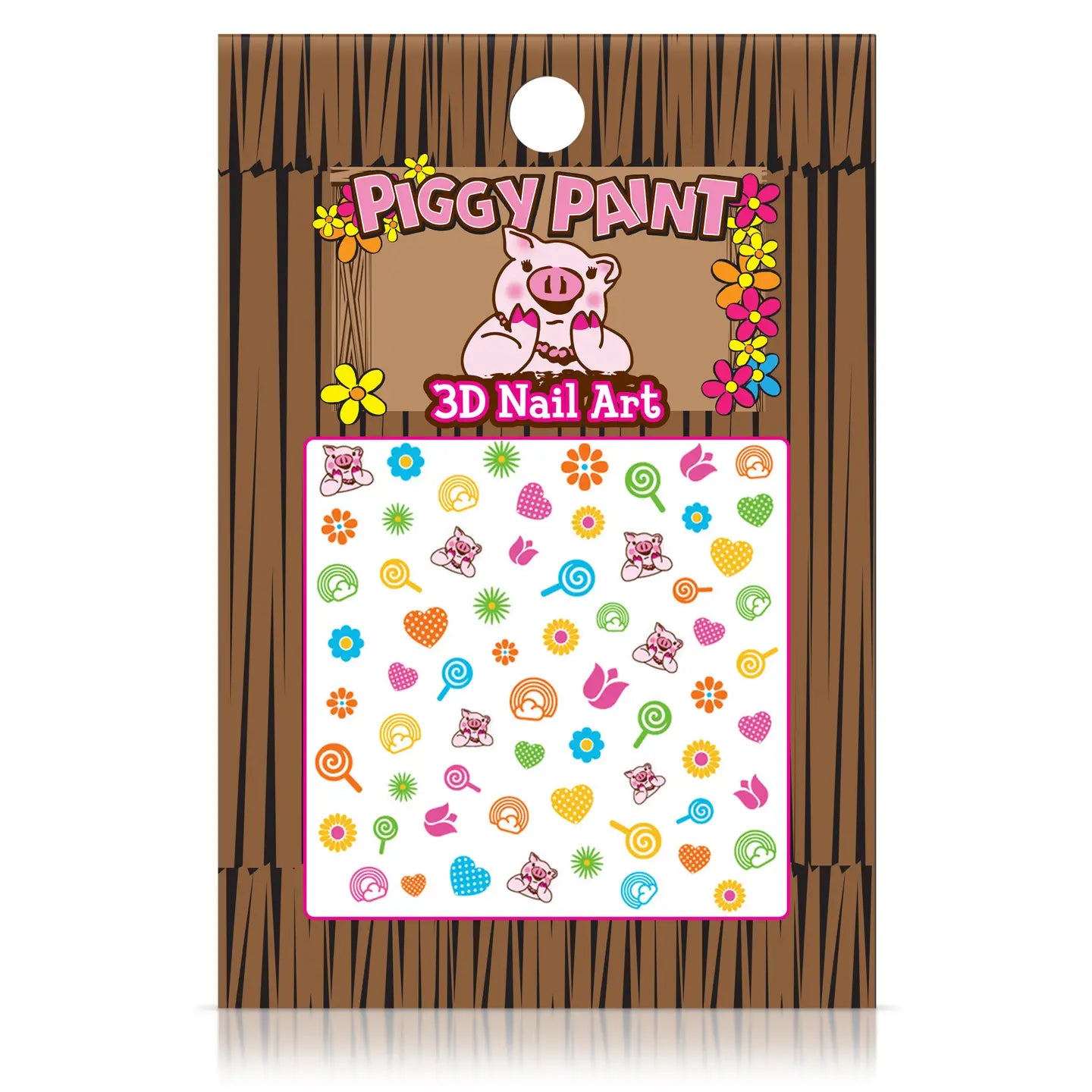 Piggy Paint Nail Art Stickers