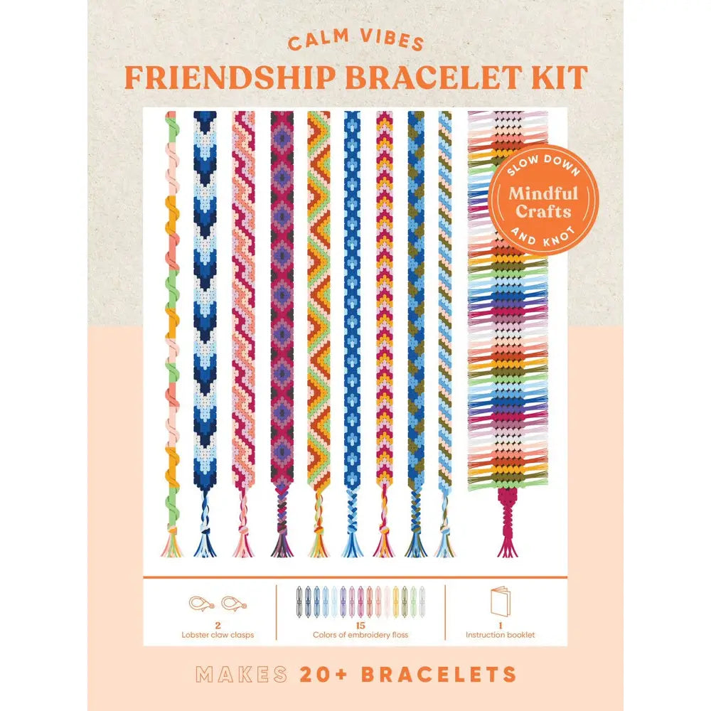 Calm Vibes Friendship Bracelet Kit