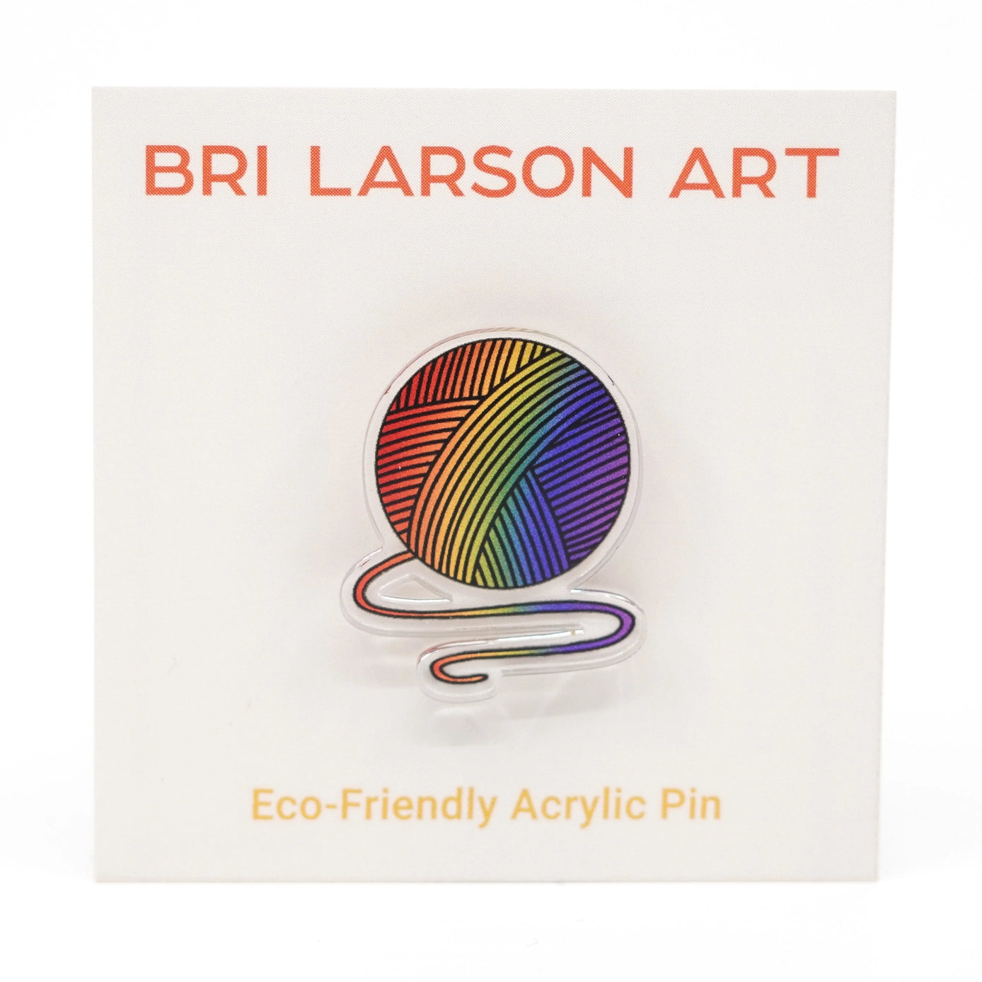 Bri Larson Art Enamel Pins