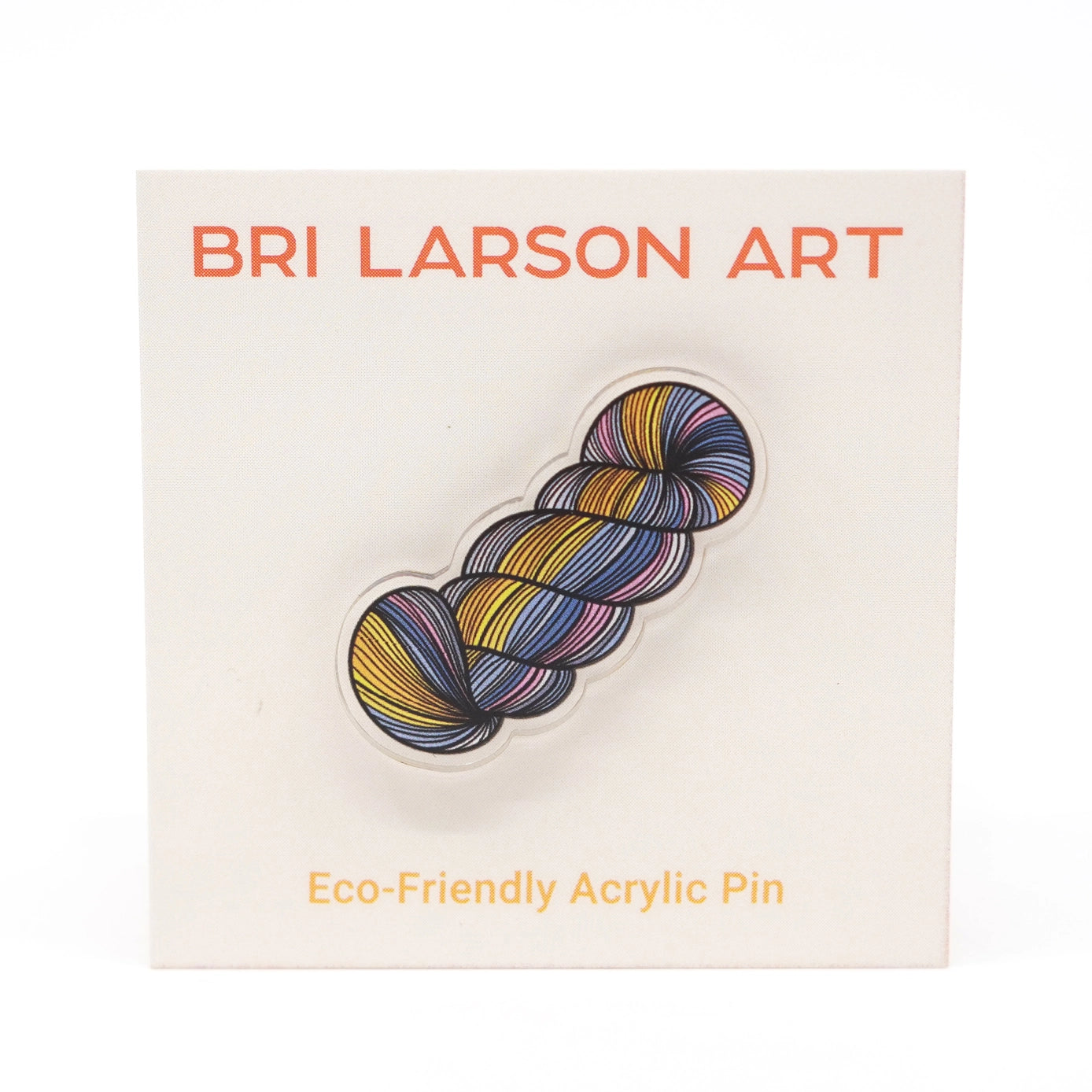 Bri Larson Art Enamel Pins