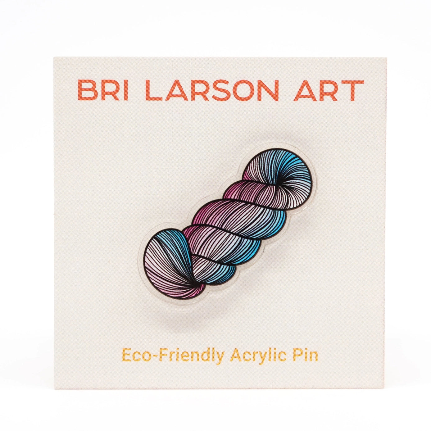 Bri Larson Art Enamel Pins