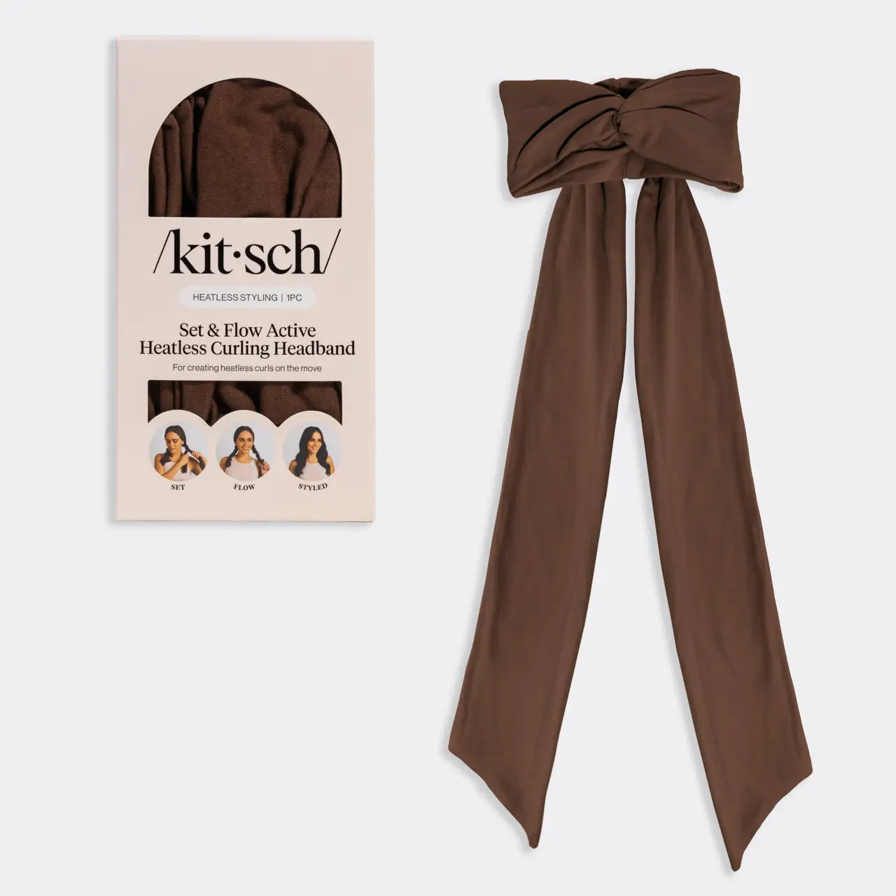 Kitsch Set & Flow Heatless Curling Headbands