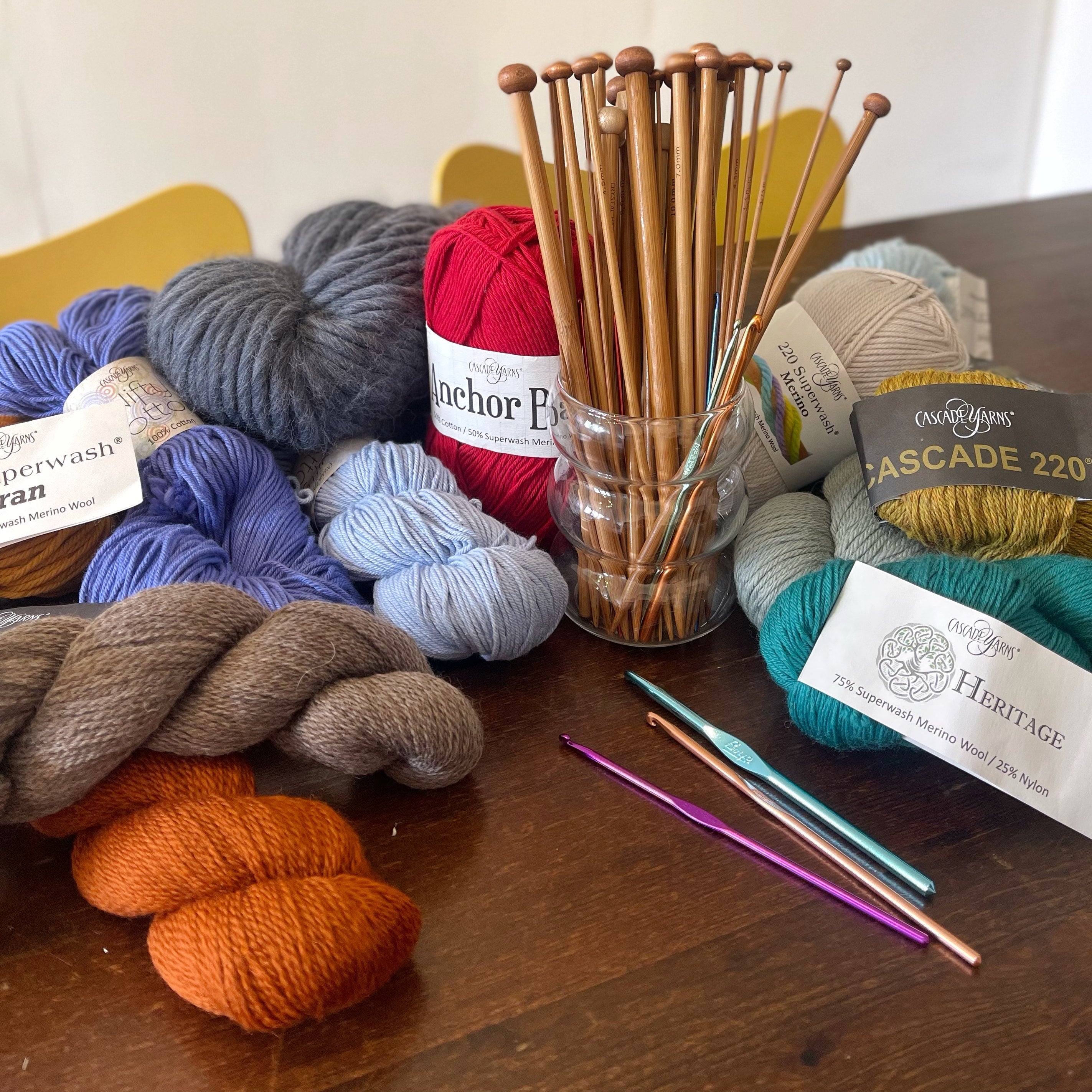 Cascade Yarn Tasting and Color Theory Class - San Francisco