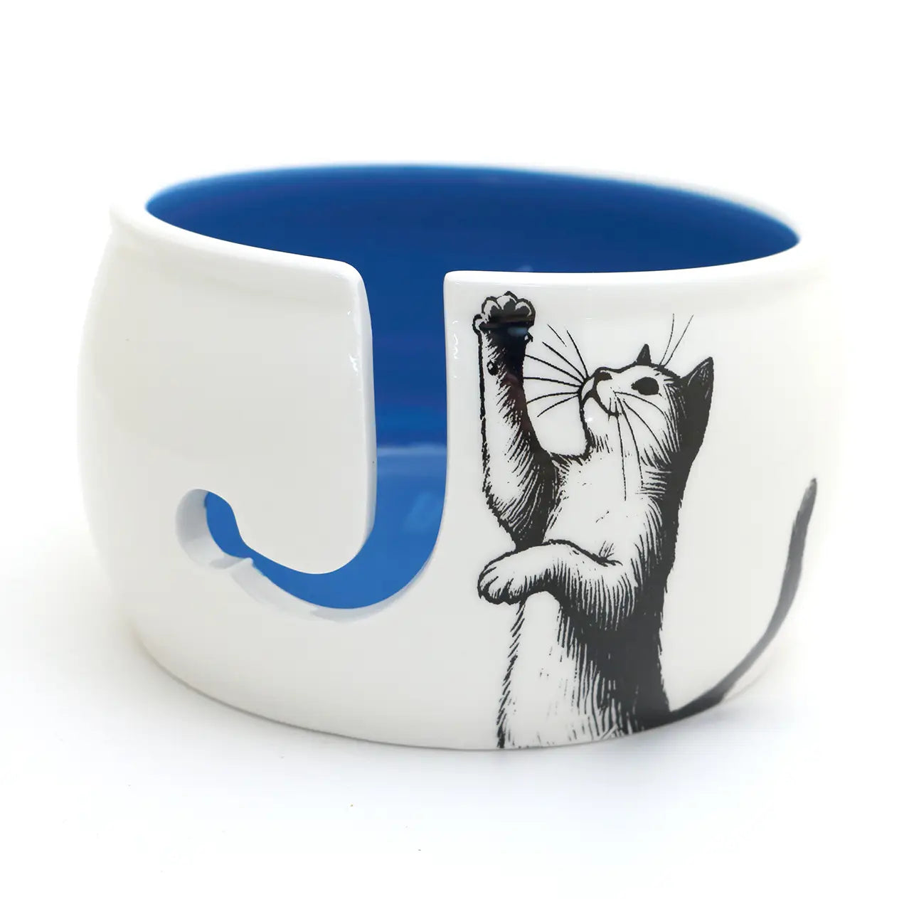 Lenny Mud Ceramic Yarn Bowls
