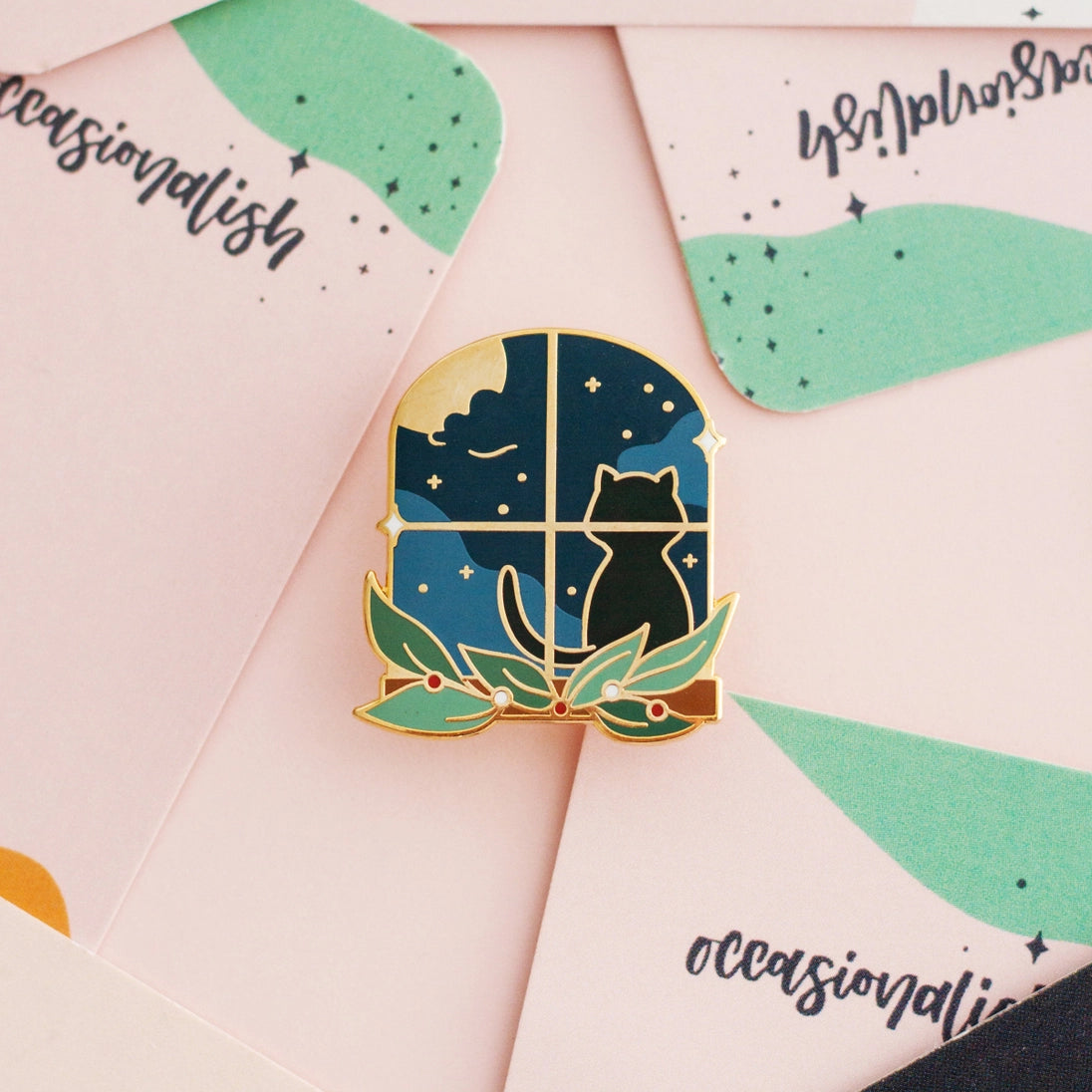 Occasionalish Enamel Pins