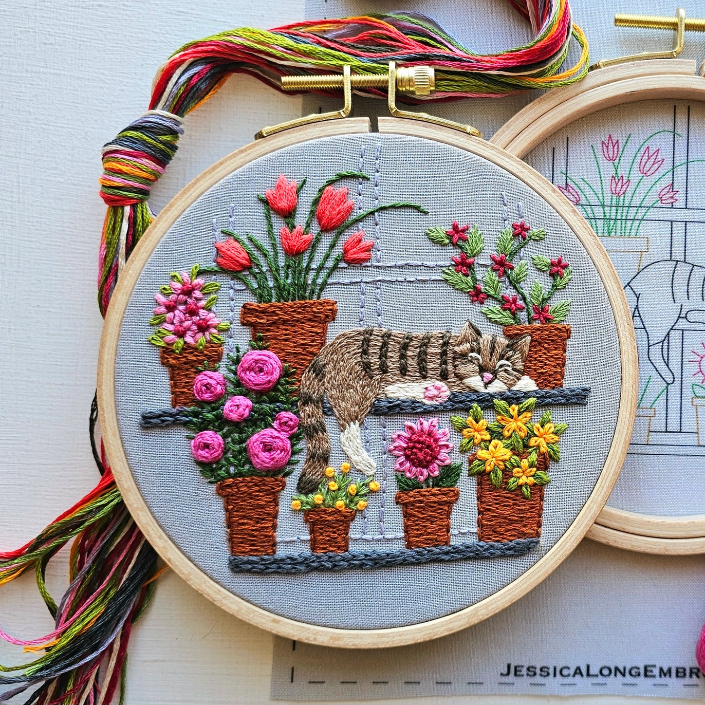 Jessica Long Embroidery Kits
