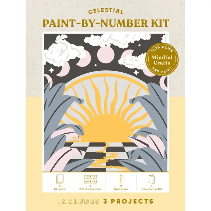 Mindful Crafts Paint by Numbers Kits