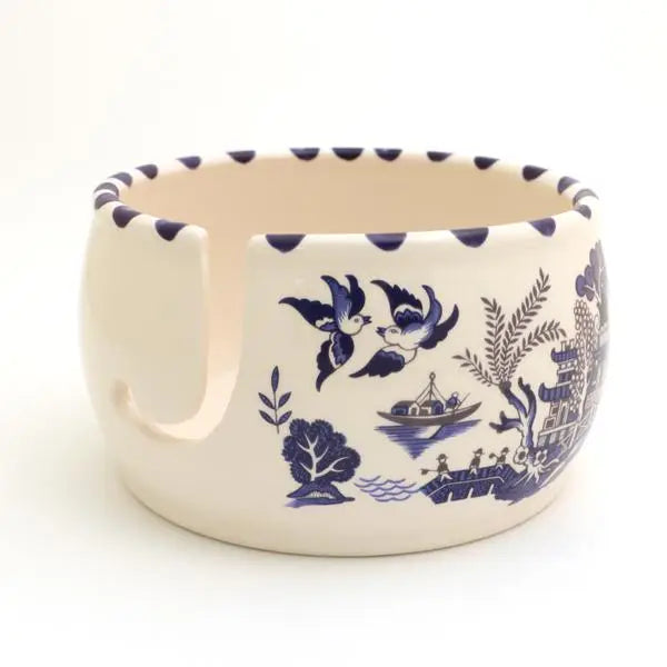 Lenny Mud Ceramic Yarn Bowls