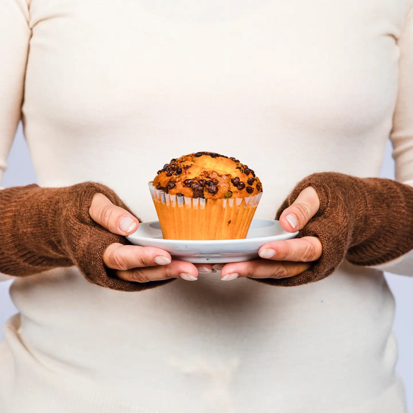 100% Cashmere Fingerless Gloves