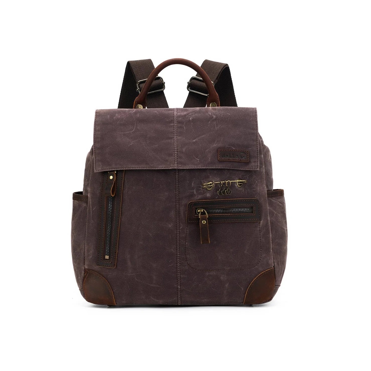 della Q Maker's Canvas Midi Backpacks