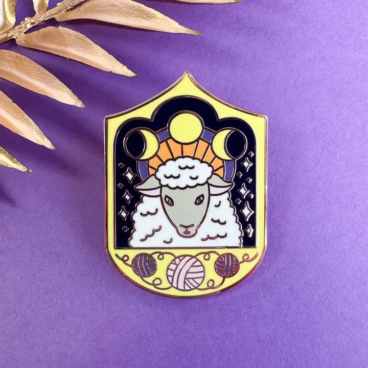Kitty with a Cupcake Enamel Pins