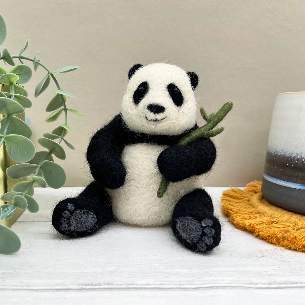 Bergin & Bath Needle Felting Kit (Panda)