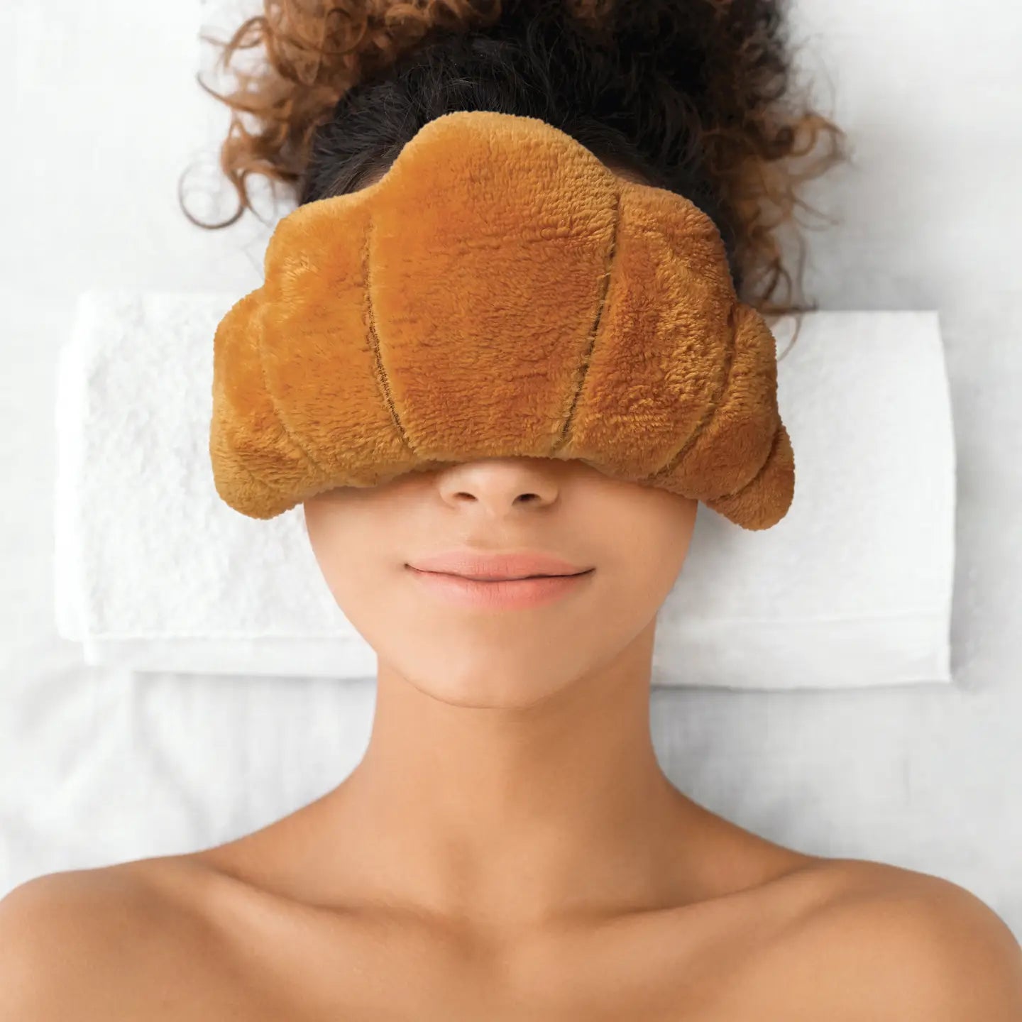 Cozy Carbs - Croissant Eye Pillow