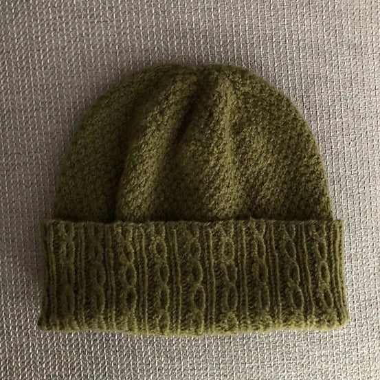 Cables and Moss Sport Weight Watch Cap Kit