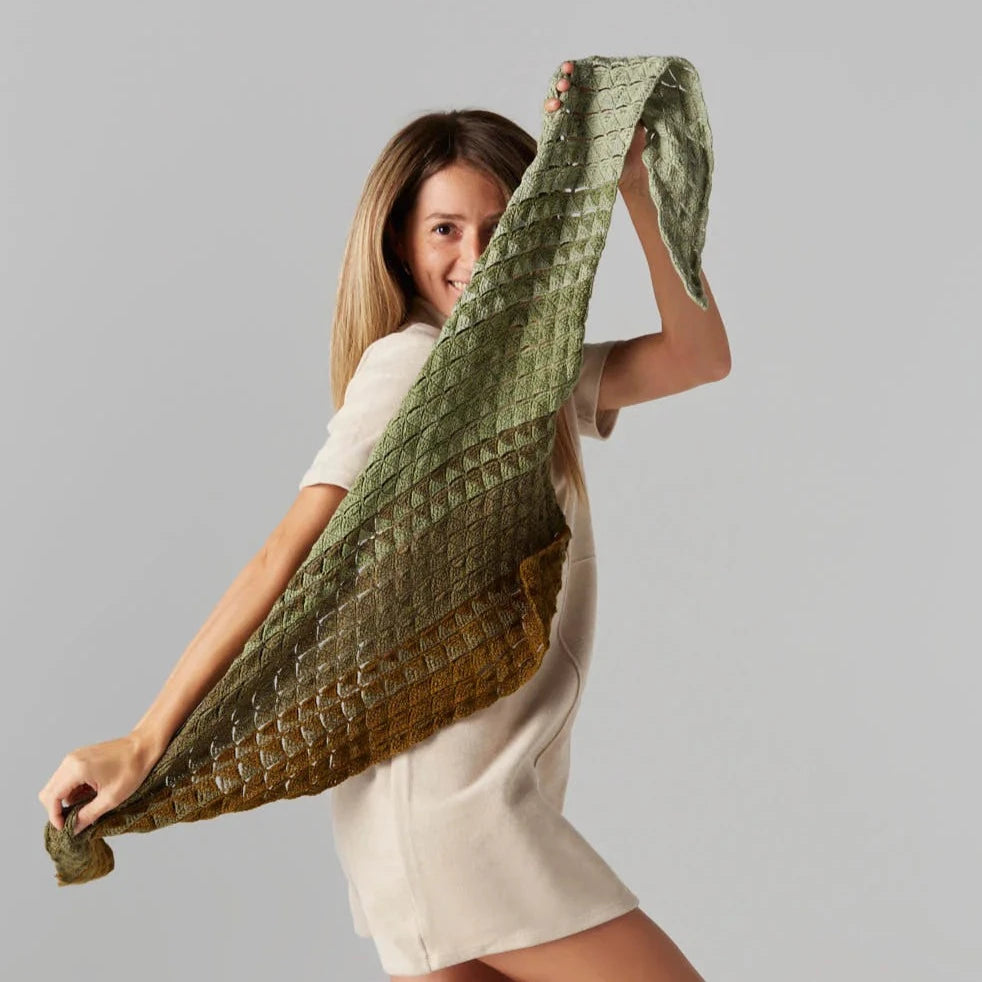 Dalga Shawl (Crochet) Kit