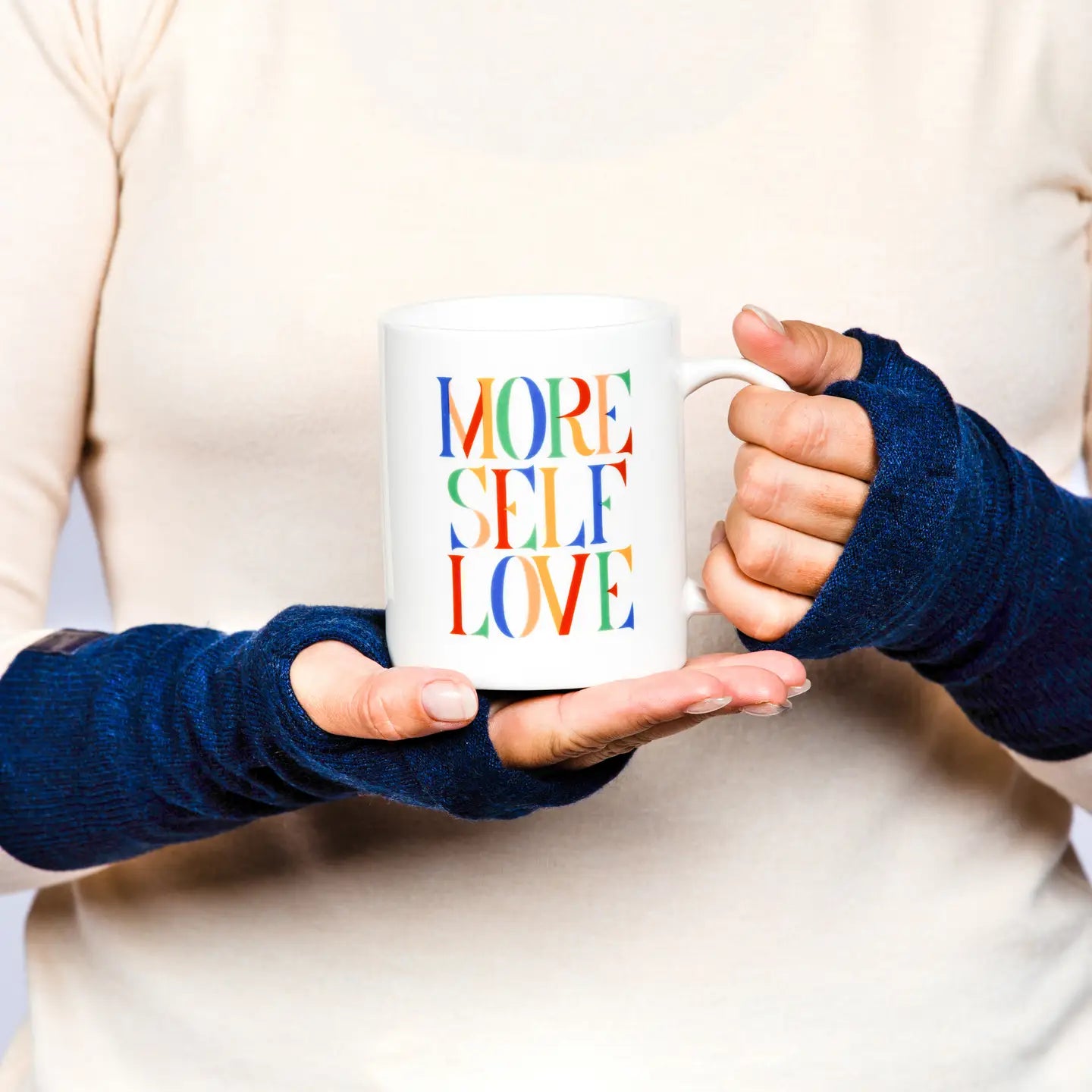 100% Cashmere Fingerless Gloves