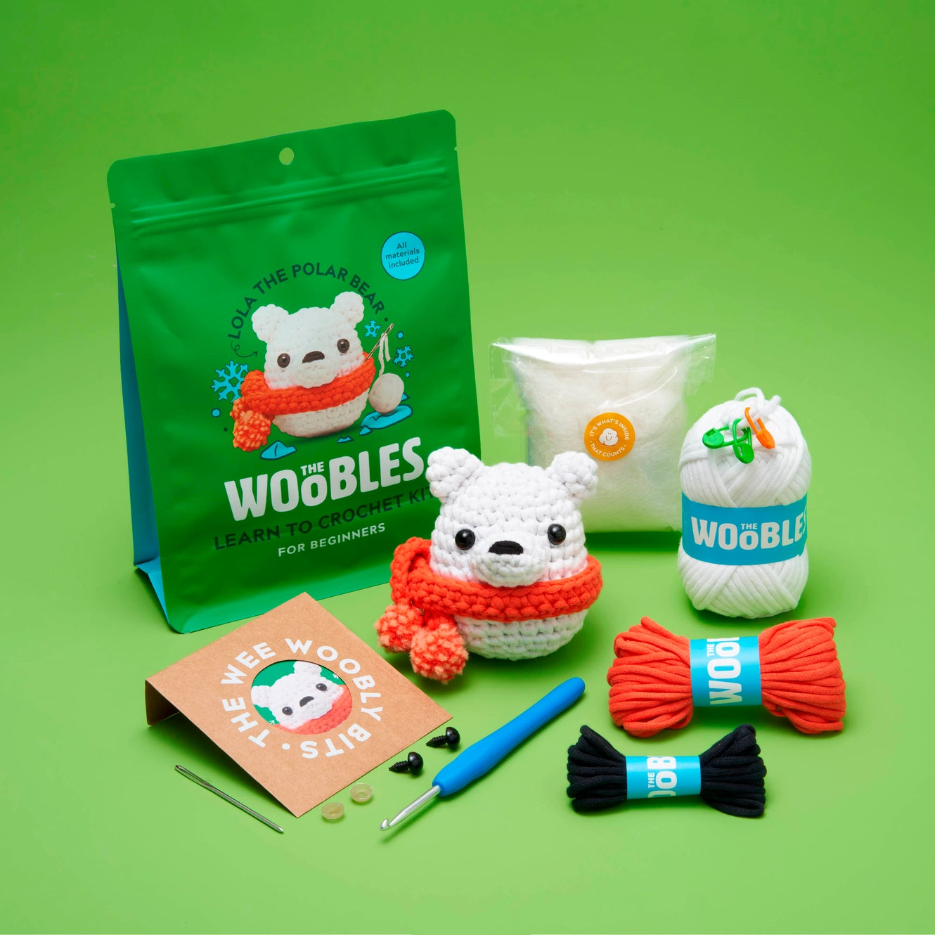 The Woobles Beginner Crochet Kits