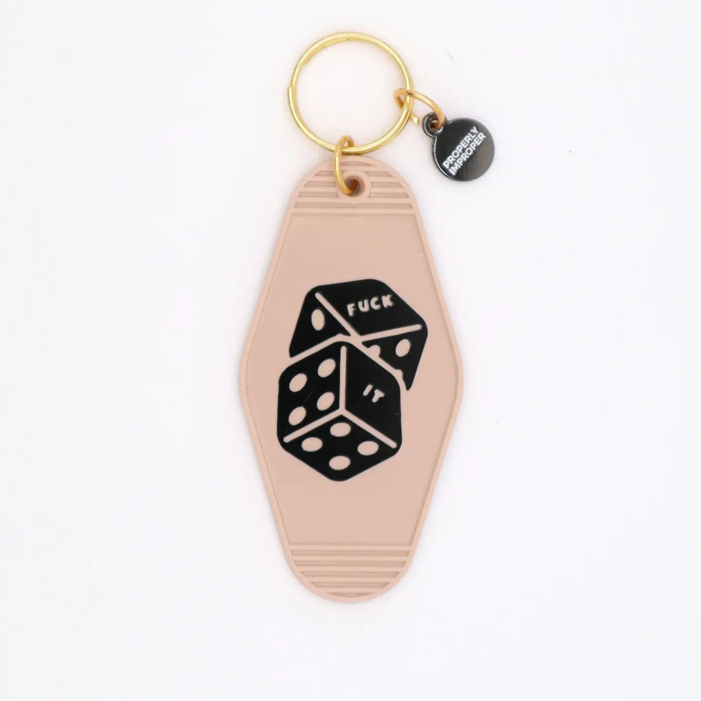 Properly Improper Motel Keychains