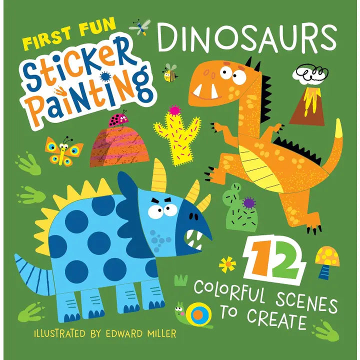 First Fun Sticker Painting Books