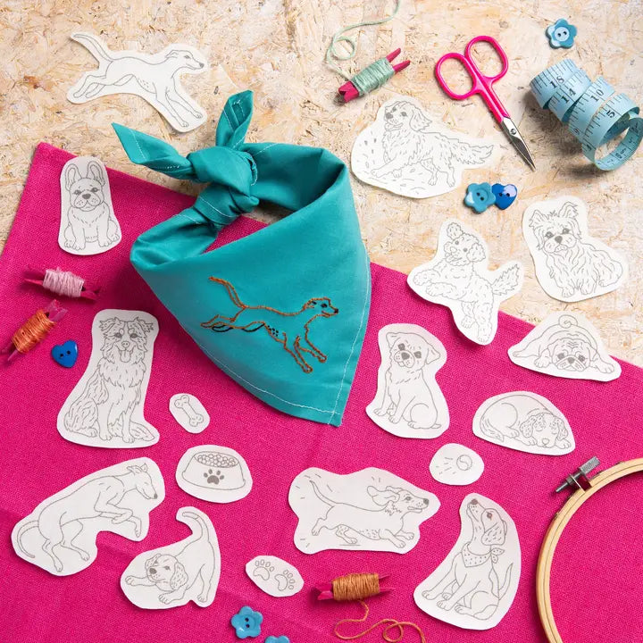 Hawthorn Handmade Stick & Stitch Embroidery Pack