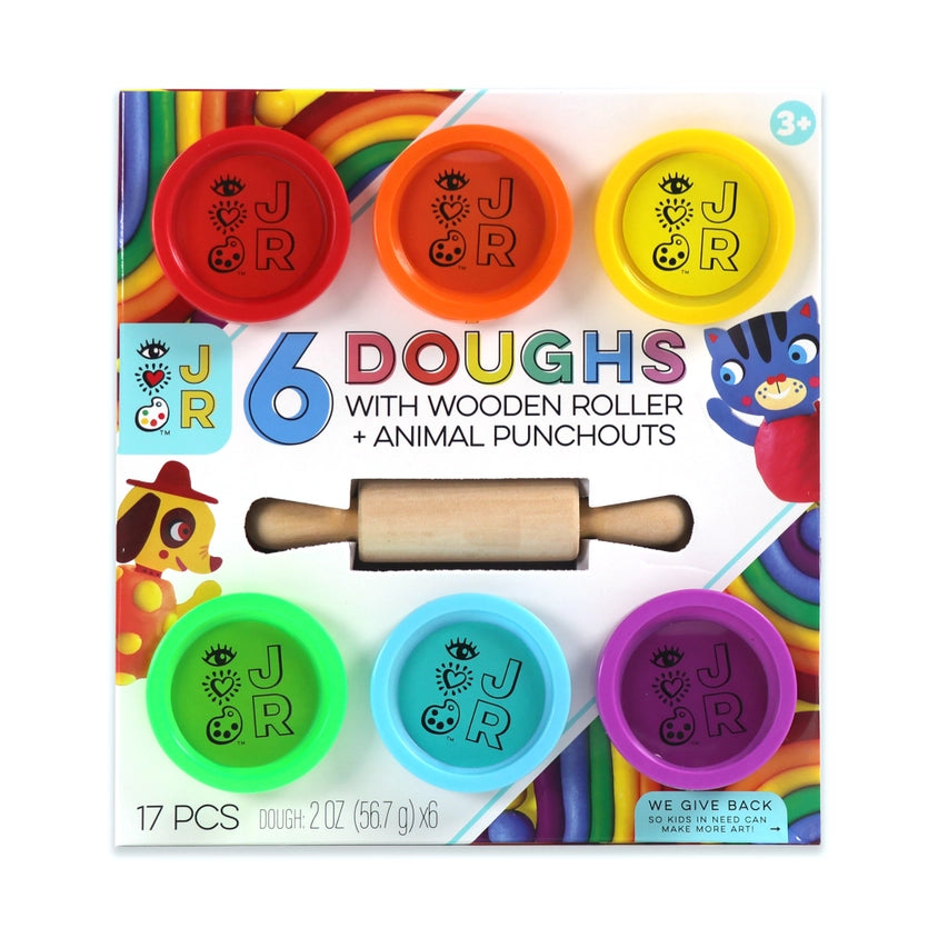 Jr. 6 Doughs with Rolling Pin