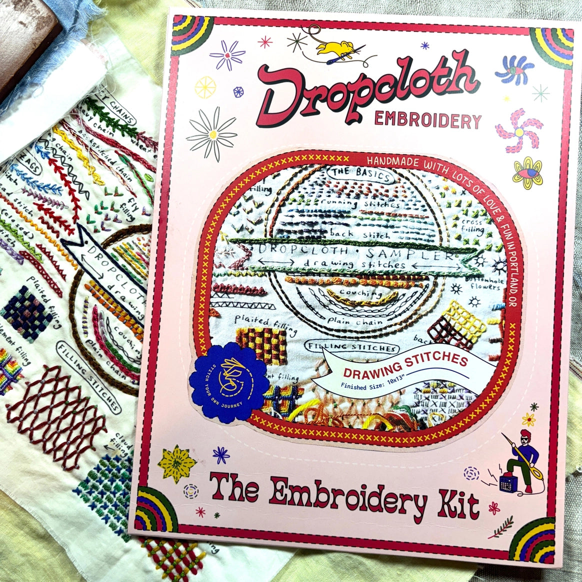 Dropcloth Samplers Embroidery Kits