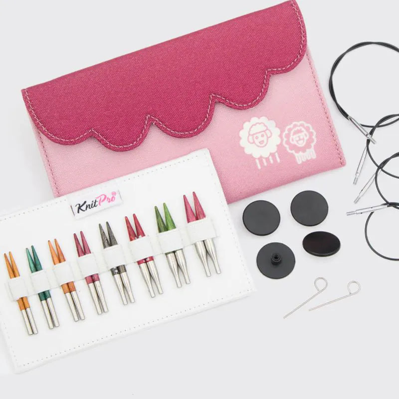 Knit Pro Dreamz Interchangeable Circular Needle Set (2" Mini)