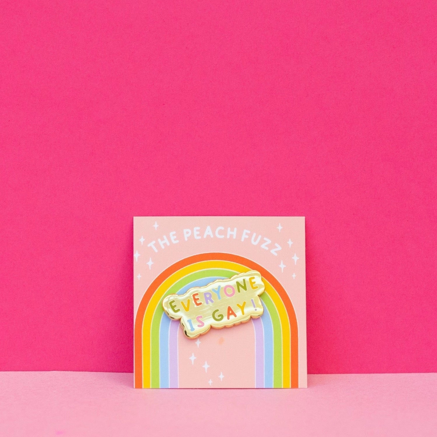 Peach Fuzz Enamel Pins