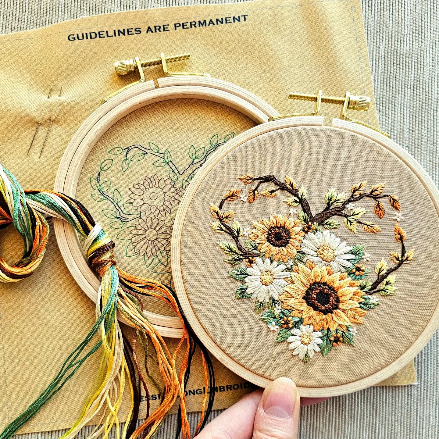Jessica Long Embroidery Kits