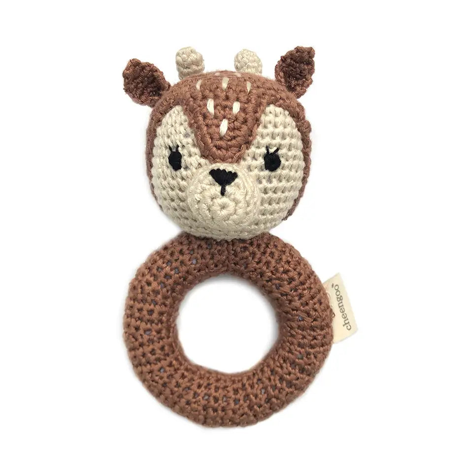 Cheengoo Ring Hand Crochet Rattle