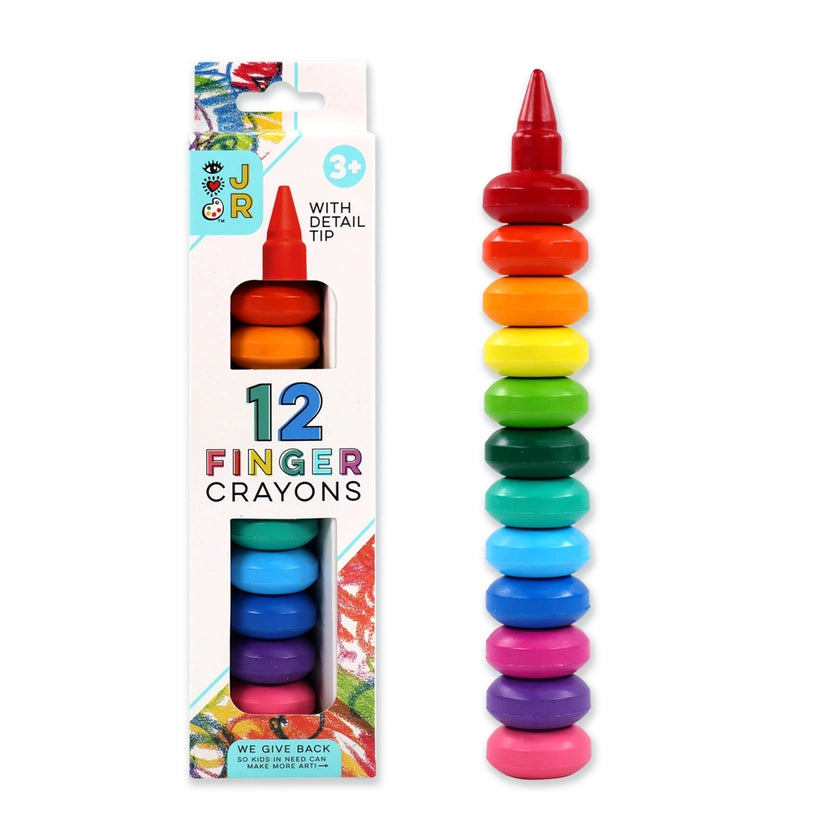 Jr. 12 Finger Crayons