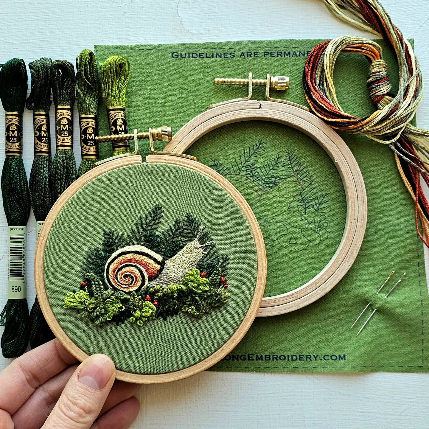 Jessica Long Embroidery Kits