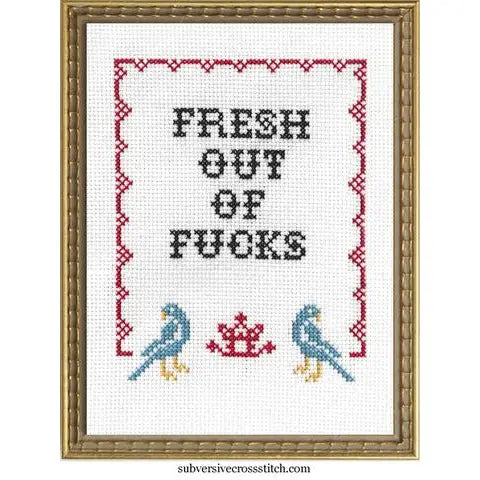 Subversive Cross Stitch Kits