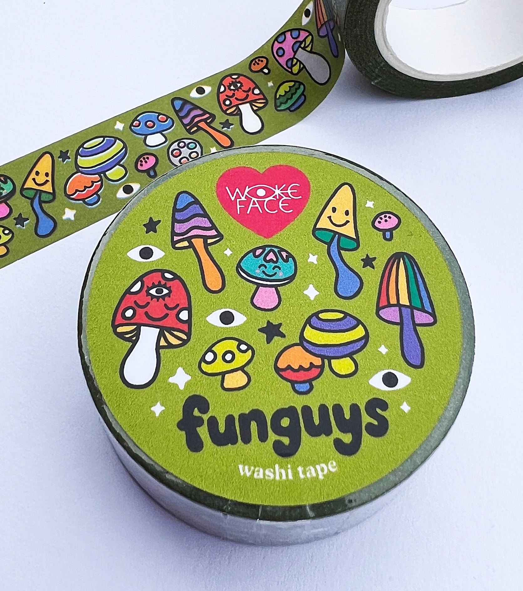 Wokeface Washi Tape