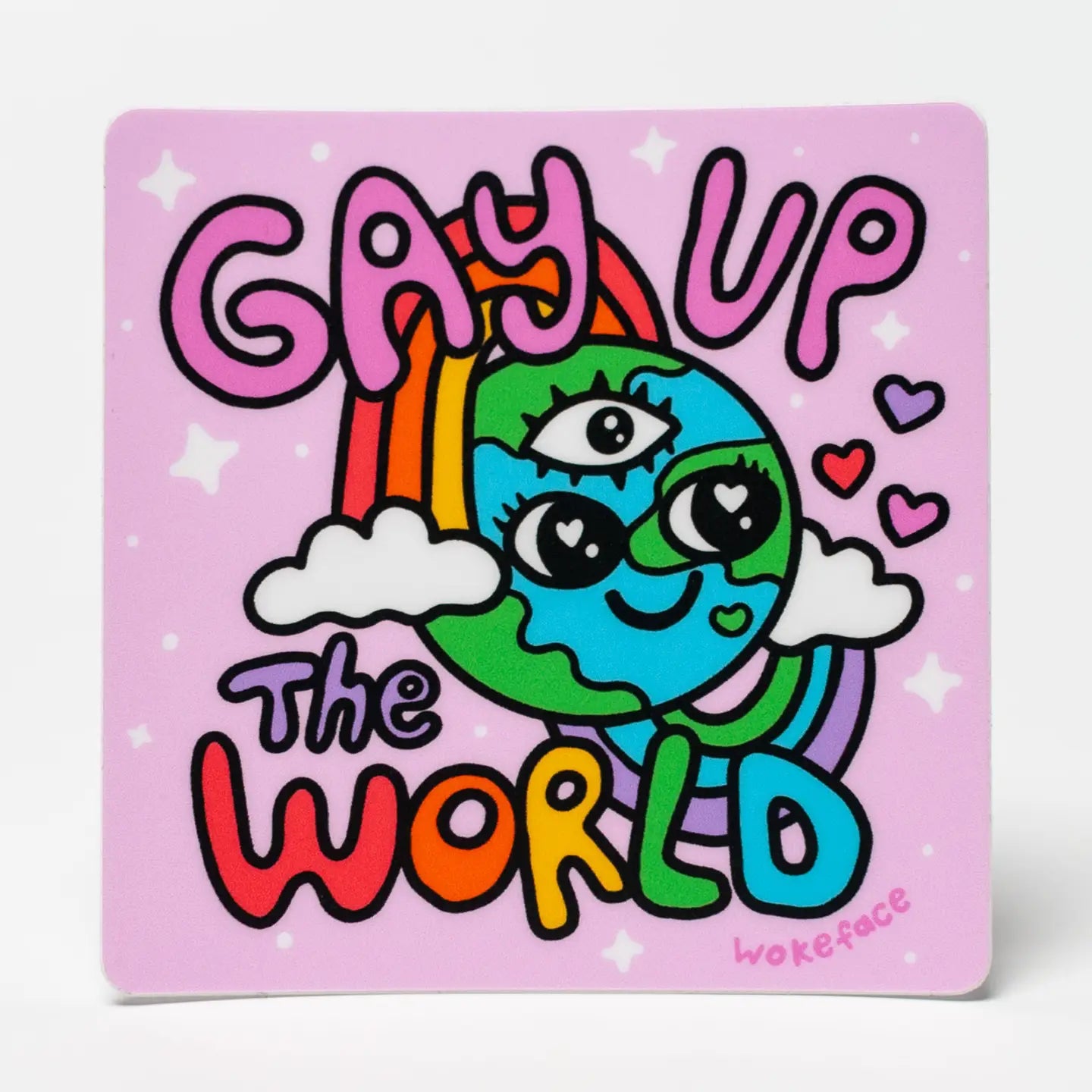 Wokeface Stickers