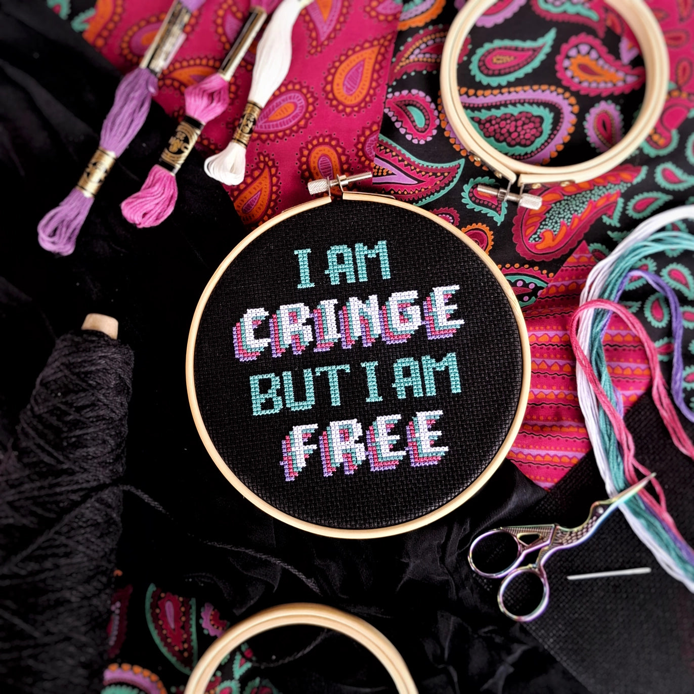 The Gloomy Gremlin Cross Stitch Kits