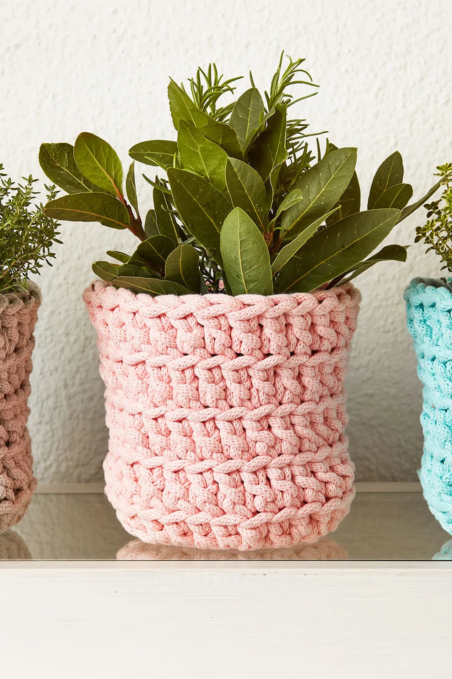 Golmen Baskets (Eco Vita Cotton 12) Crochet Kit