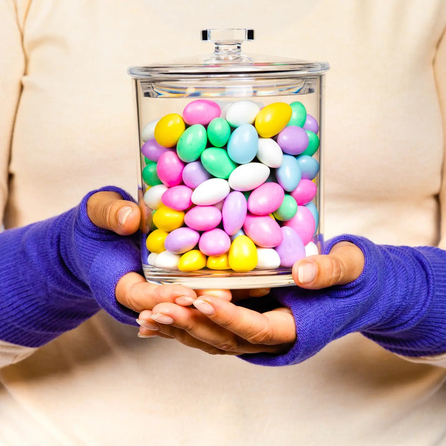 100% Cashmere Fingerless Gloves