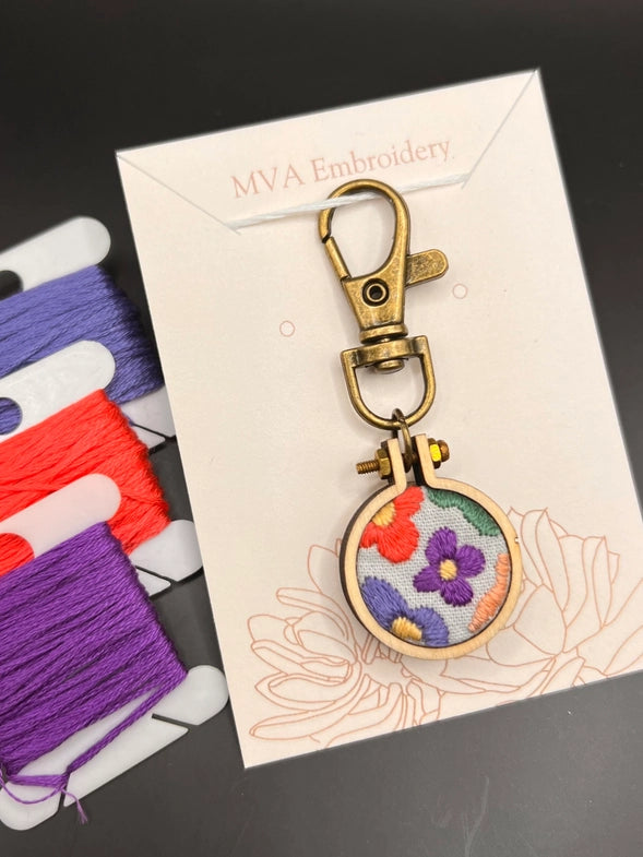 MVA Embroidery Keychains