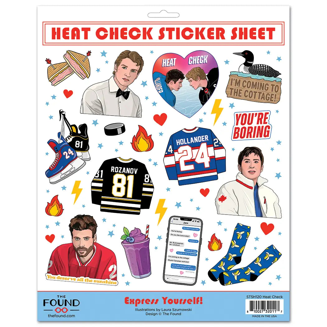The Found Sticker Sheets