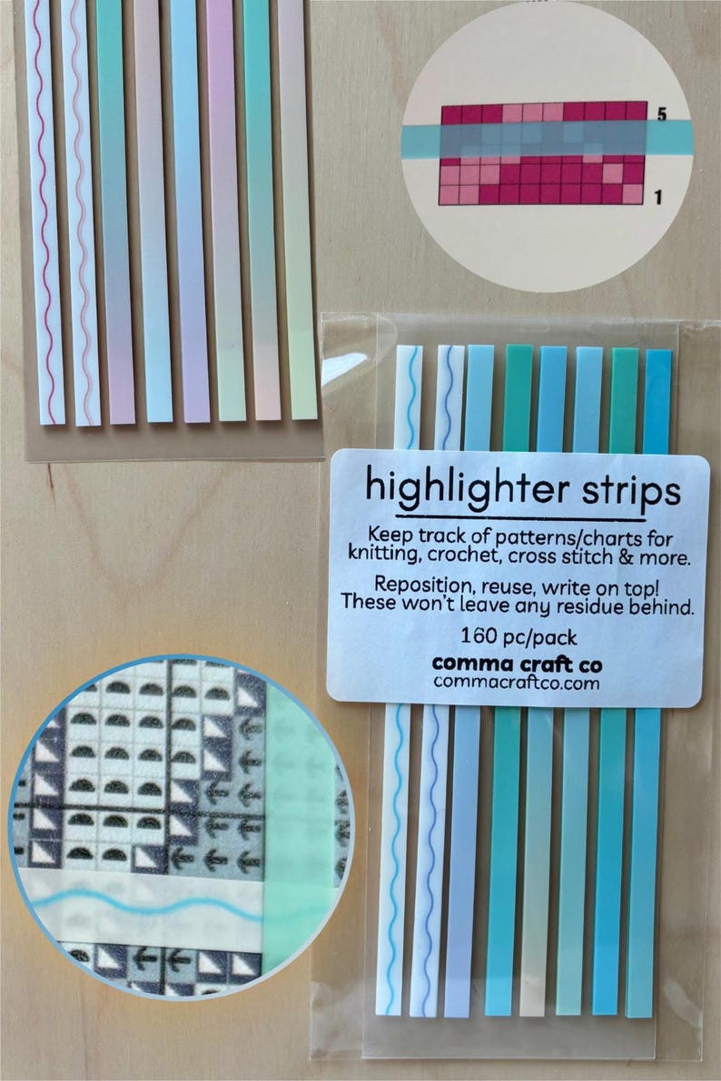 Highlighter Tape Strips