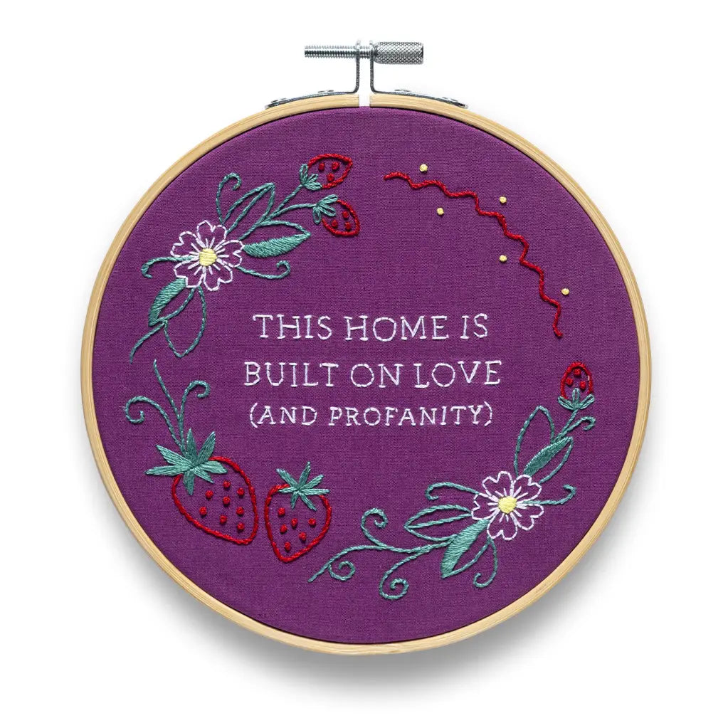 Funatic About Face Embroidery Kits