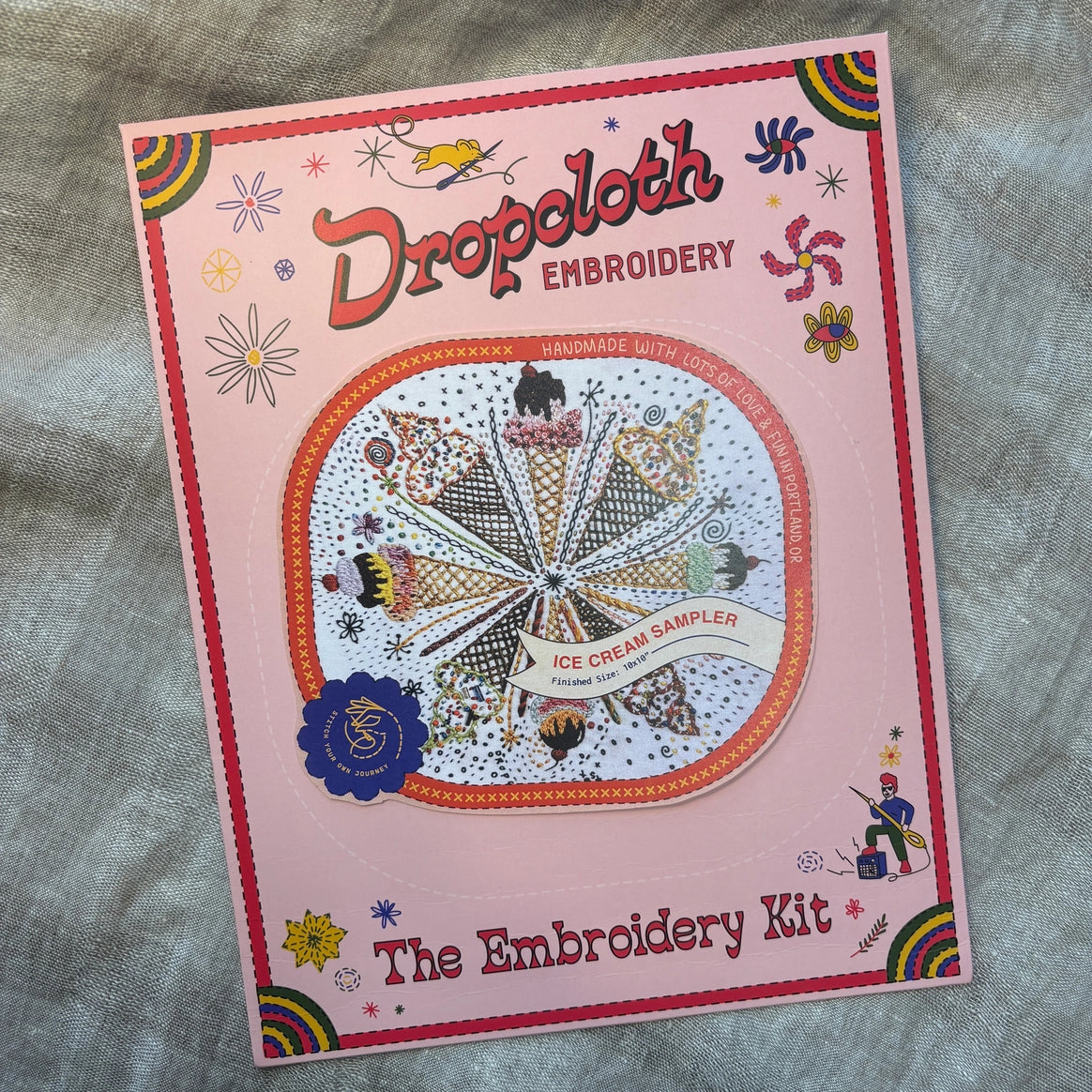 Dropcloth Samplers Embroidery Kits