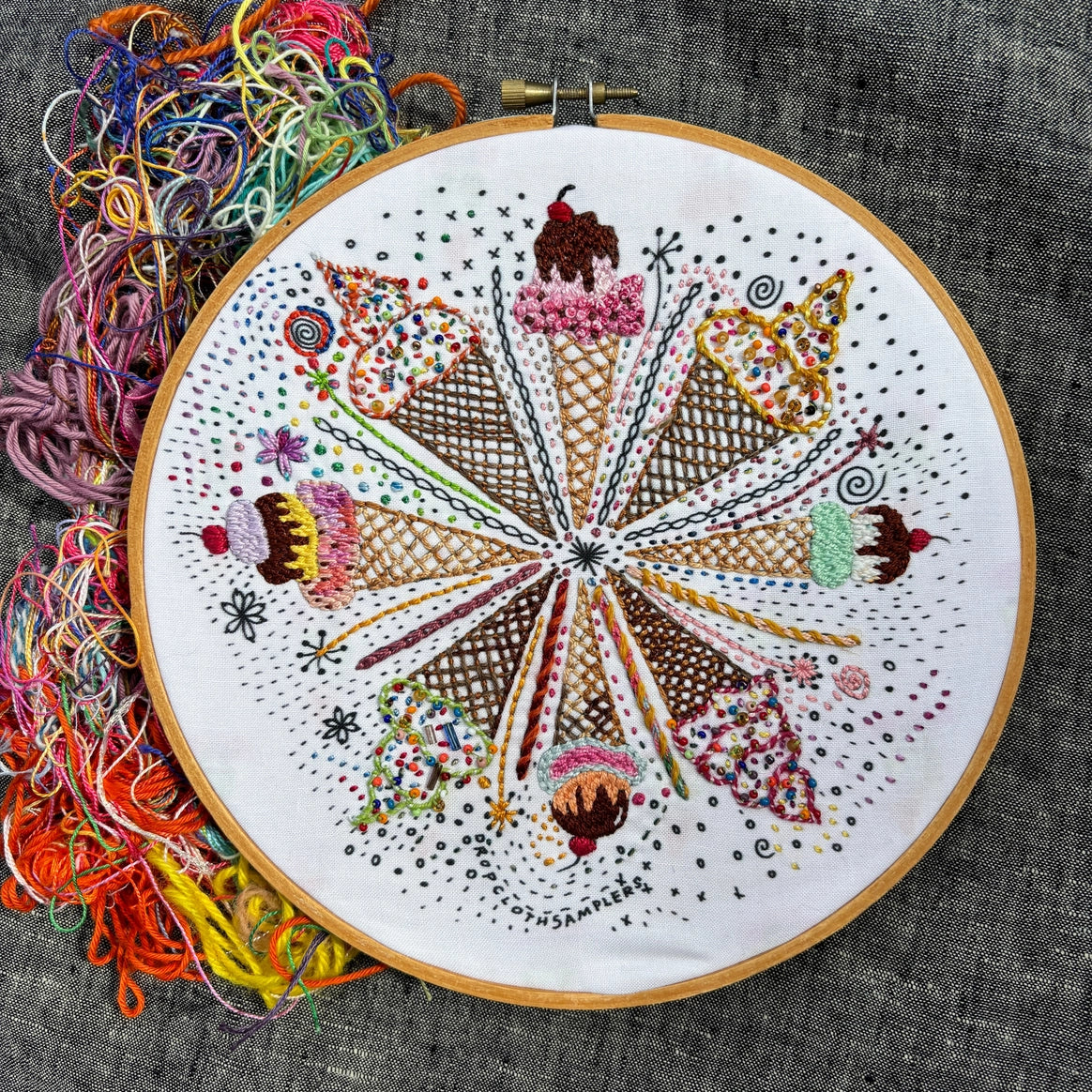 Dropcloth Samplers Embroidery Kits
