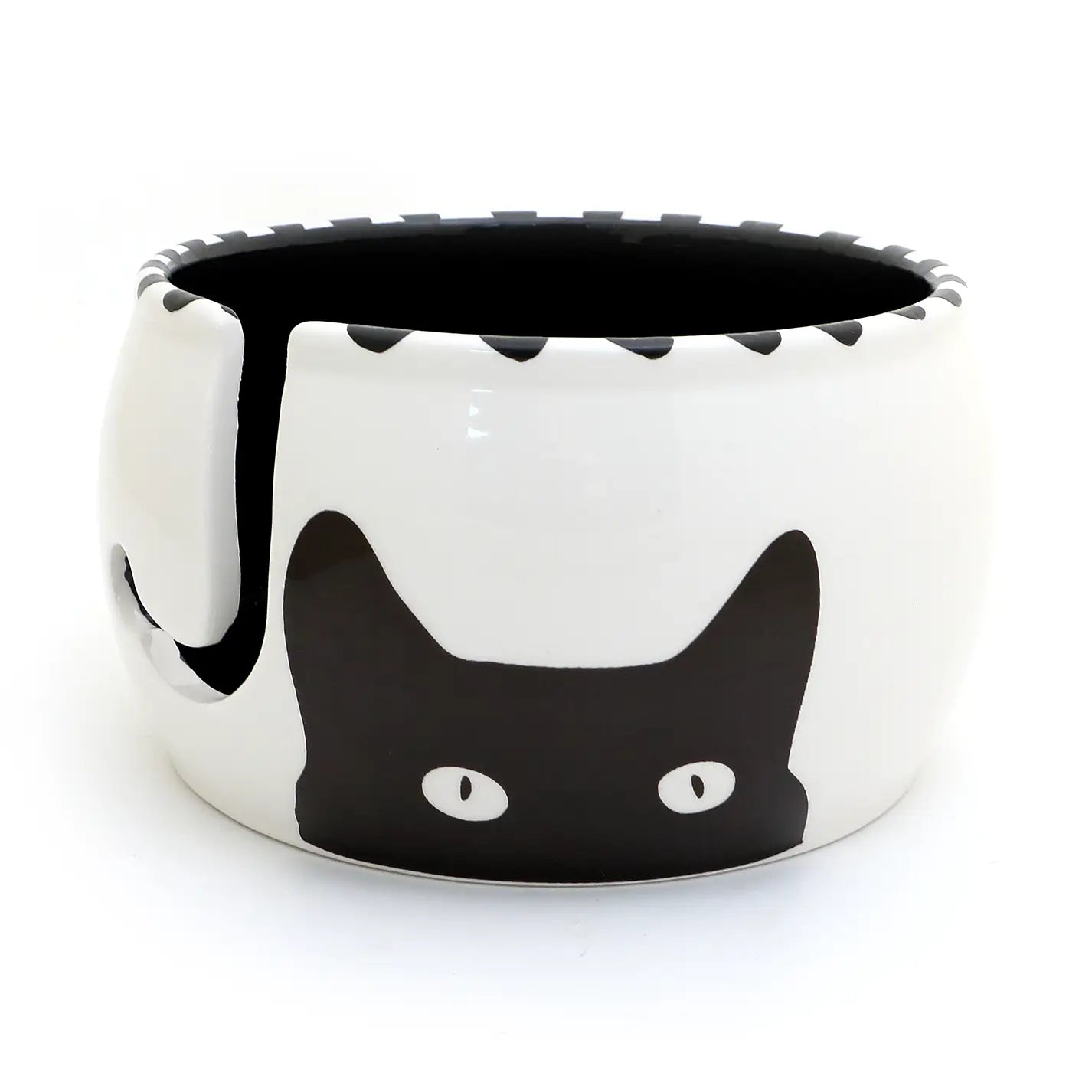 Lenny Mud Ceramic Yarn Bowls